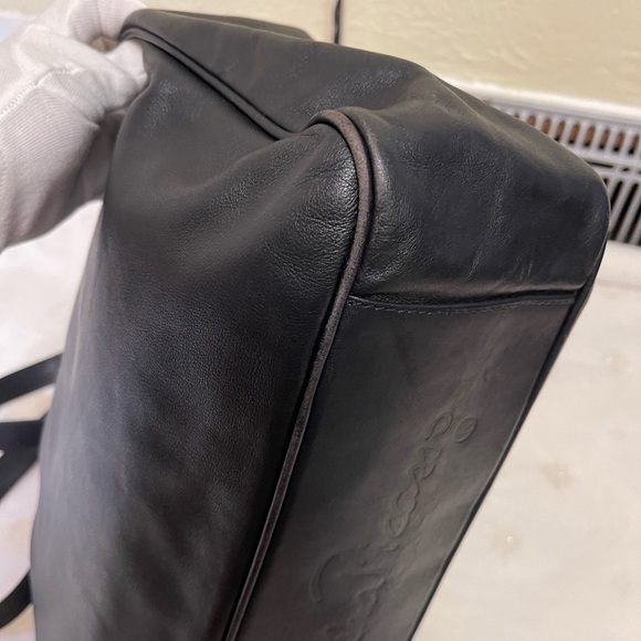 PALOMA PICASSO black soft leather shoulder bag - Picture 11 of 17